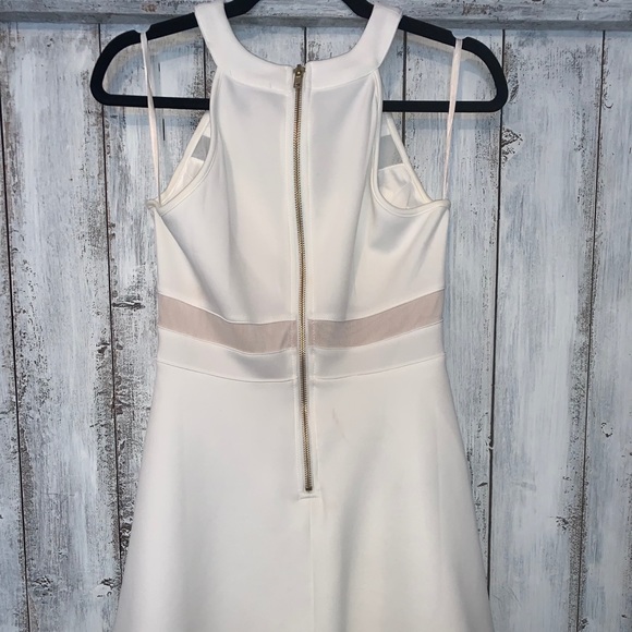 White dress with mesh cut outs - Picture 3 of 3